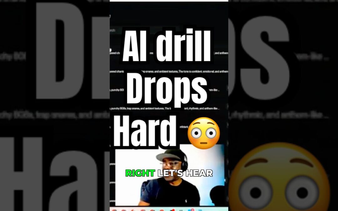 First Listen! AI Drill Track Drops Hard! 🚀
