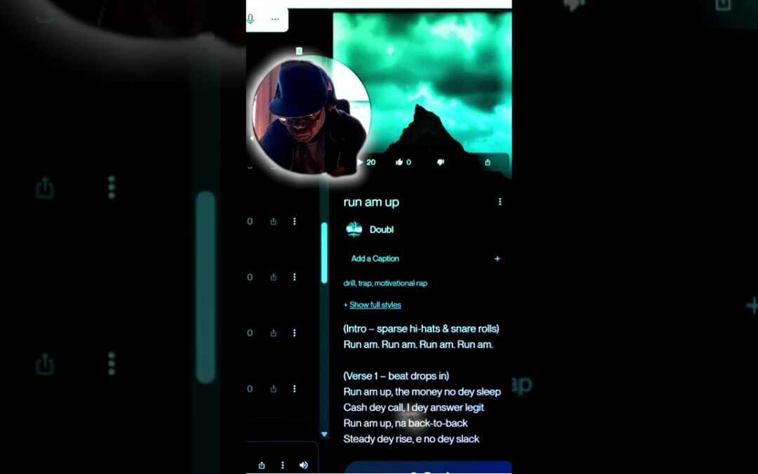 Suno AI Drill Track You Gotta Hear 🔥 Run Am Up #SunoAI #AIMusic #Afrodrill